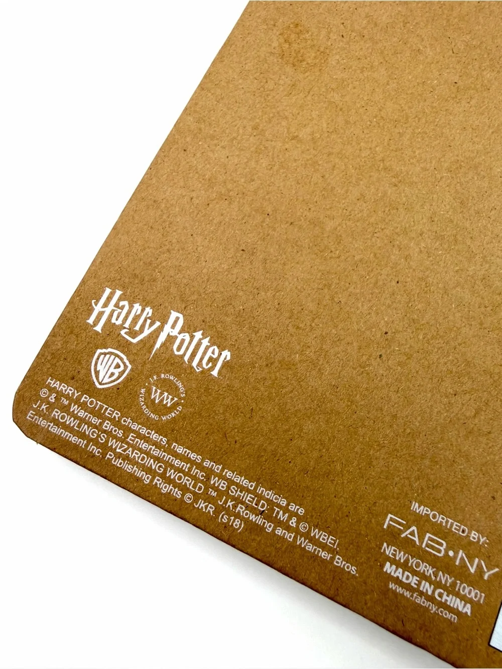 Harry Potter Marauders Map Lined Notebook Wand Charm Journal